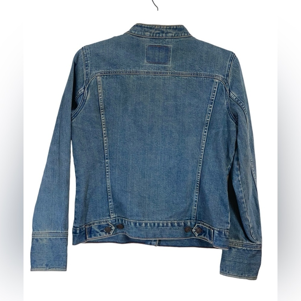 Levi Strauss juniors denim jacket size 13 -14 GUC - Picture 4 of 8